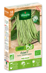Légumes Secs - Haricot Nain Vert Oxinel 2 - 10 m - BIO - PACKAGING_3D_RECTO